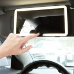 Светодиодное автомобильное зеркало для макияжа  оптом